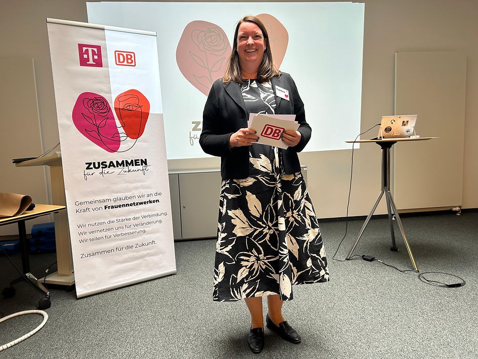 Impuls-Vortrag von Carmen Maria Parrino, Geschäftsführerin DB Vertrieb GmbH