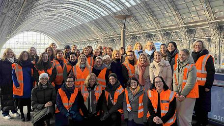 Menteegruppe des Cross Company Mentorings Januar 2026