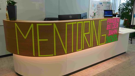 Schriftzug Mentoring@FbdB